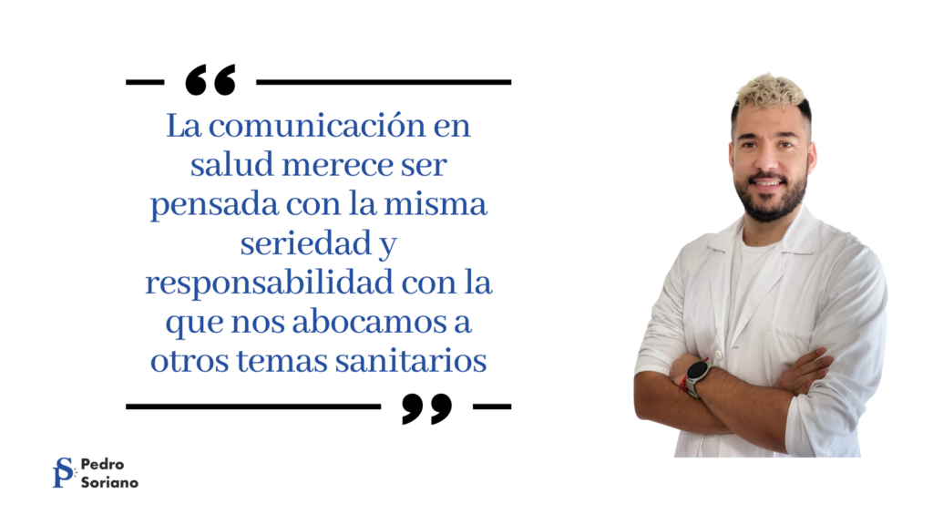 Entrecomillado sobre comunicación y salud