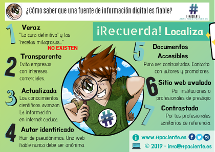 Recomendaciones para combatir las Fake News por la Asociación FFPaciente